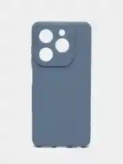Лавандовый чехол Tecno Spark GO 2024 / Spark 20 / 20C / Спарк Го 2024 силиконовый, цветной, матовый