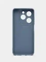 Лавандовый чехол Tecno Spark GO 2024 / Spark 20 / 20C / Спарк Го 2024 силиконовый, цветной, матовый