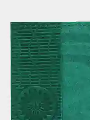 Зеленый кожаная обложка на паспорт