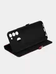 Чехол-книжка Krutoff Eco Book для TECNO Spark 8С/ Spark Go 2022 красный