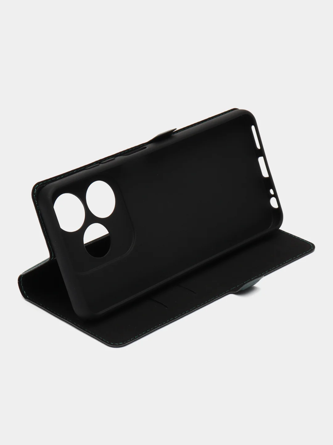 Чехол-книжка Krutoff Eco Book для INFINIX Smart 8/8 Plus/8 Pro зелёный опал