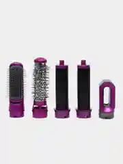 Розовый мультистайлер для волос Airwrap 5 в 1