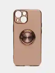 Бежевый чехол с кольцом для Apple iPhone 11, 11Pro, 11ProMax,iPhone 12,12Pro,12ProMax, iPhone13Pro