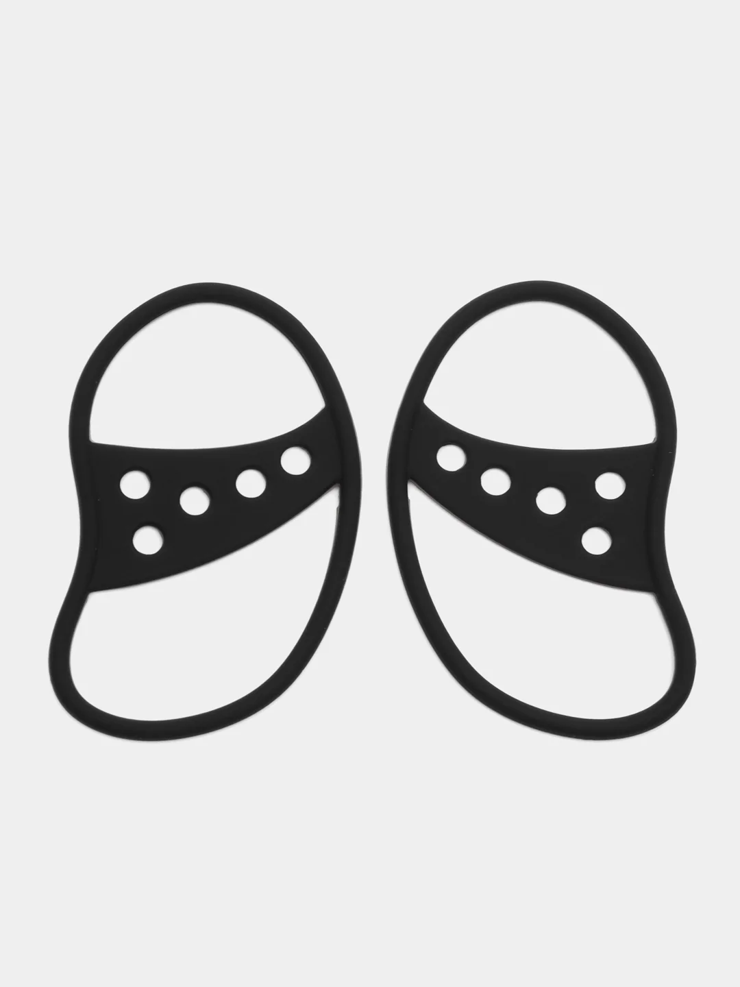 Серый держатель для беспроводных наушников/ силиконовый держатель для наушников/ 2 штуки
