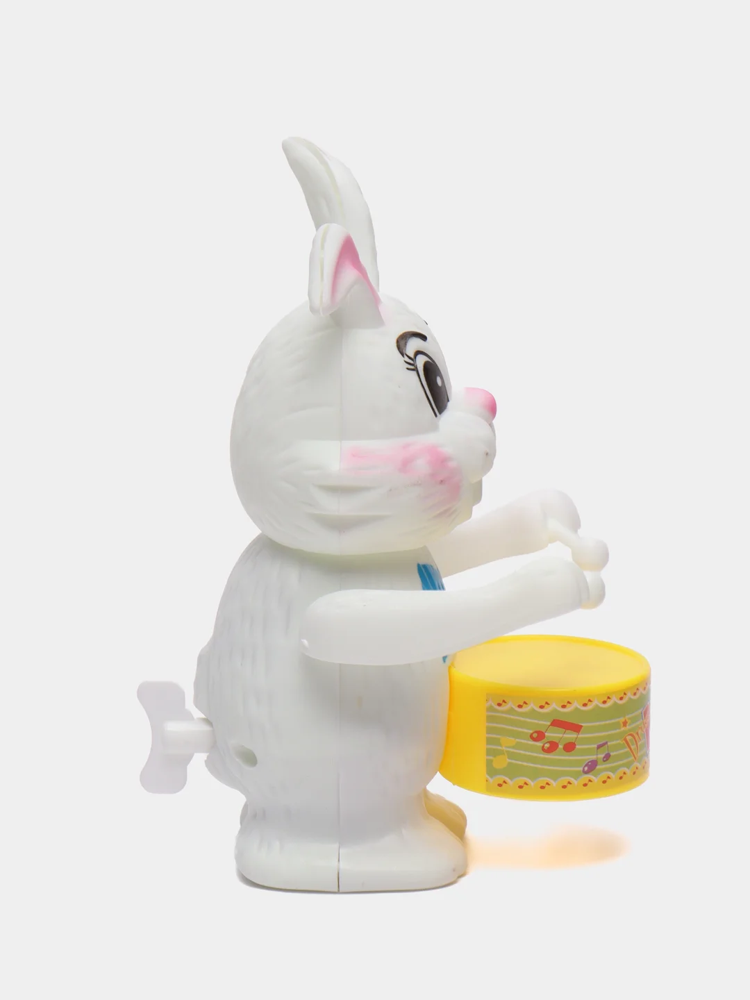 Заводной Зайчик, заводная игрушка, МИКС, барабанщик, 13 см