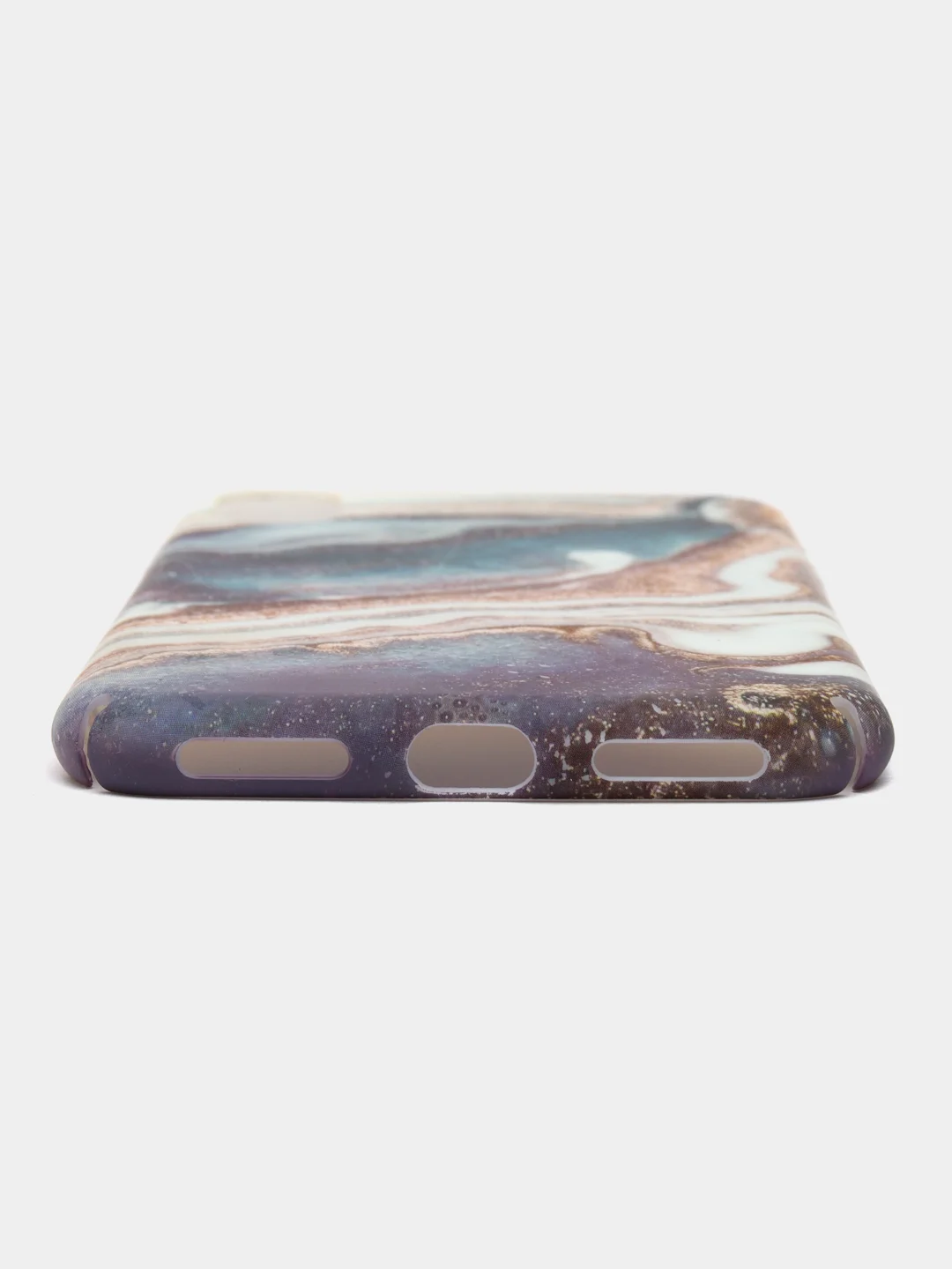 Голубой чехол под мрамор для телефона Apple iPhone 11, 11Pro, 11ProMax, XS, XS Max, XR ,7, 8