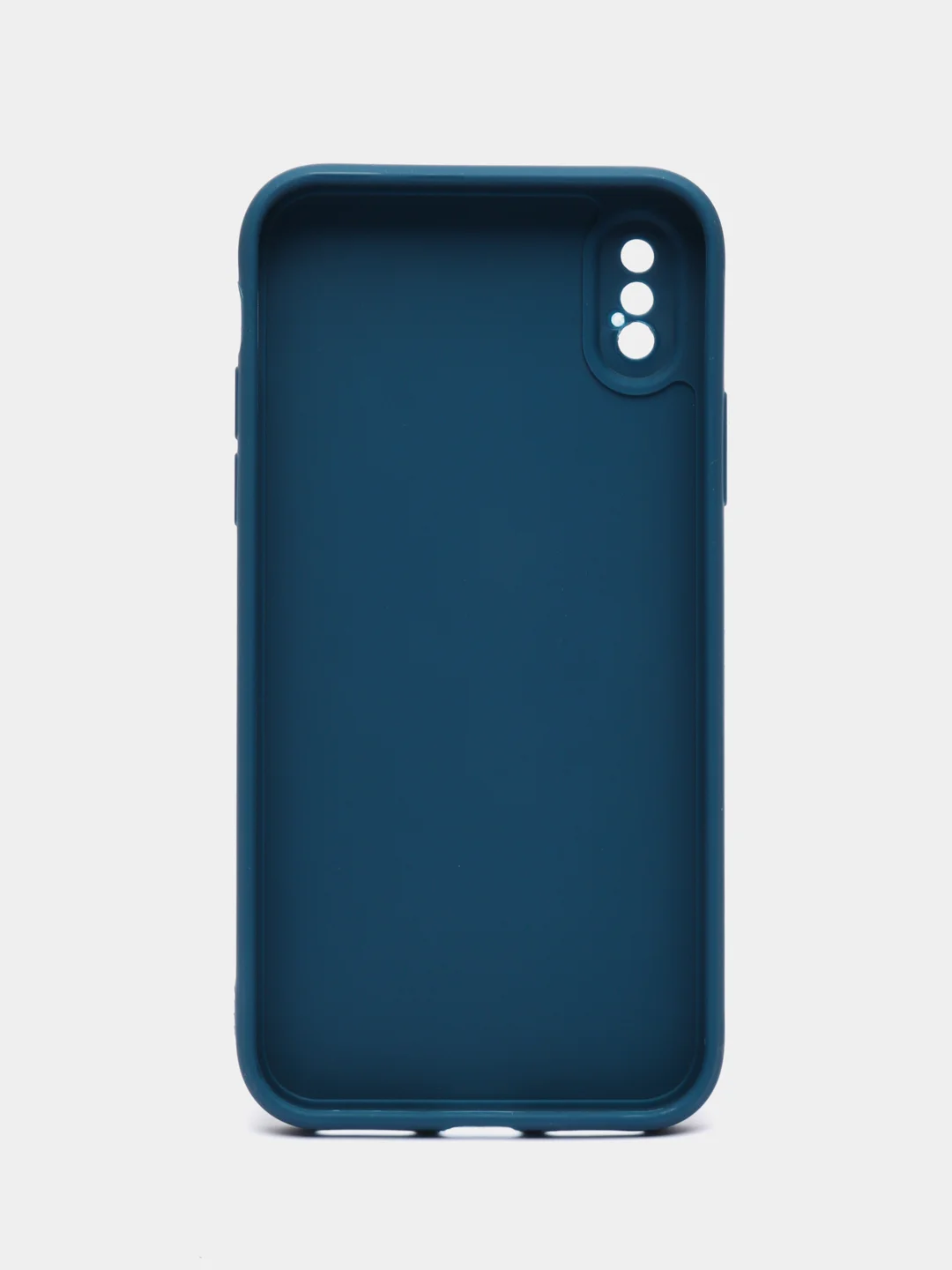 Синий чехол матовый для Apple iPhone 11, 11 Pro, 11 Pro Max, XS, XS Max, XR, X, 7, 8 Plus, 7, 8