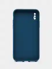 Синий чехол матовый для Apple iPhone 11, 11 Pro, 11 Pro Max, XS, XS Max, XR, X, 7, 8 Plus, 7, 8