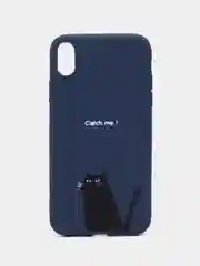 Темно-синий чехол матовый для Apple iPhone 11, 11 Pro, 11 Pro Max, XS, XS Max, XR, X, 7, 8 Plus, 7, 8