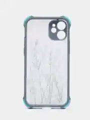 Фиолетовый чехол с цветами для Apple iPhone 12, 12 Pro, 12 Pro Max, 12 mini , 11 , 11 Pro, 11 Pro Max