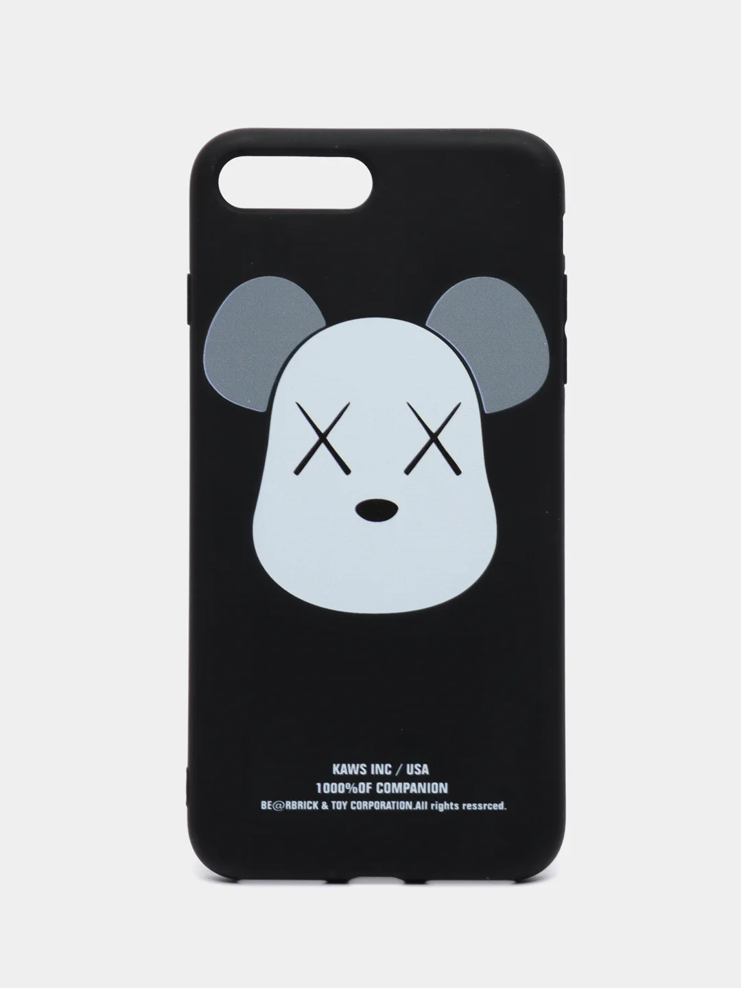 Черный чехол с медведем для iPhone 11, 11 Pro, 11 Pro Max, XS, XS Max, XR, 7, 8