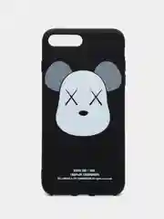 Черный чехол с медведем для iPhone 11, 11 Pro, 11 Pro Max, XS, XS Max, XR, 7, 8