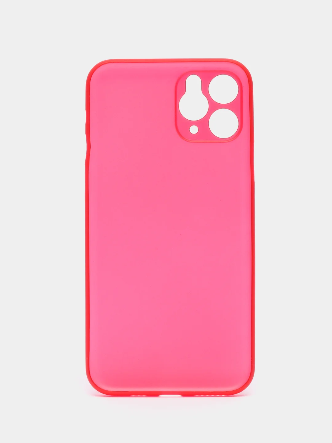 Красный ультратонкий матовый чехол на iPhone 11, 11 Pro, 11 Pro Max