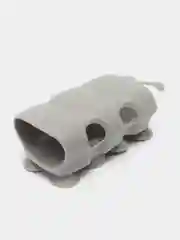 Серый держатель для душевой лейки