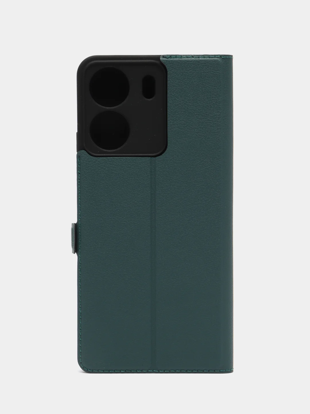 Чехол-книжка Krutoff Eco Book для Xiaomi Redmi 13C/Poco C65 зелёный опал