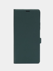 Чехол-книжка Krutoff Eco Book для Xiaomi Redmi 13C/Poco C65 зелёный опал