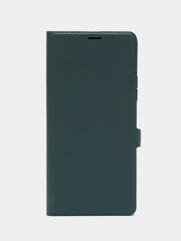 Чехол-книжка Krutoff Eco Book для Xiaomi Redmi 13C/Poco C65 зелёный опал