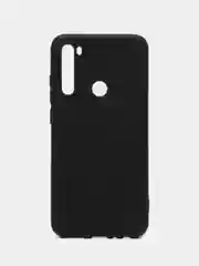 Чехол для Xiaomi Redmi Note 8 черный силиконовый