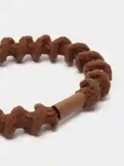 Коричневый резинки для волос (4 шт) спиралькой мягкие плюшевые