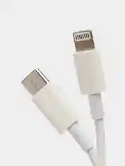 Белый зарядное устройство, блок питания с кабелем Type-C/Lightning для iPhone