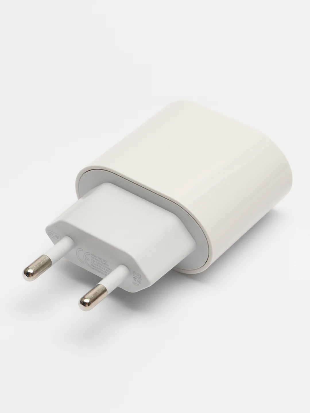 Белый зарядное устройство, блок питания с кабелем Type-C/Lightning для iPhone