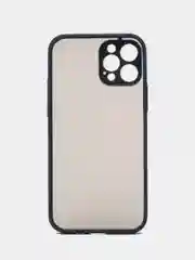 Темно-синий матовый чехол на iPhone 12, 12 mini, 12 Pro, 12 Pro Max с покрытием Soft Touch