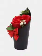 Конфетный букет из мыльных роз, мыльные розы