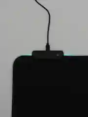 Коврик игровой для клавиатуры и мышки с RGB подсветкой, компьютерный коврик