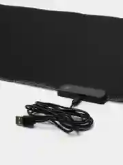 Коврик игровой для клавиатуры и мышки с RGB подсветкой, компьютерный коврик