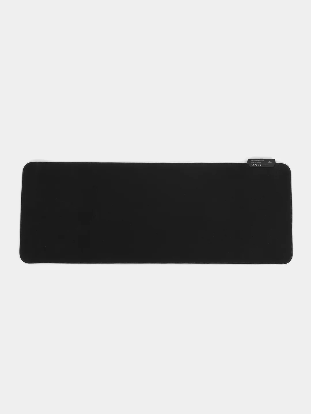 Коврик игровой для клавиатуры и мышки с RGB подсветкой, компьютерный коврик