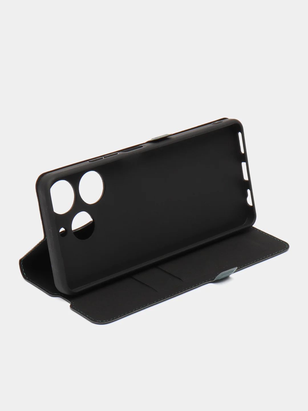 Чехол-книжка Krutoff Eco Book для TECNO Spark 10 Pro зелёный опал