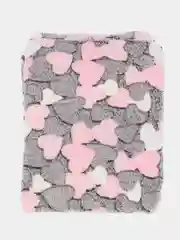 Розовый плед-одеяло, 200 х 180 см