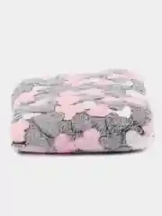 Розовый плед-одеяло, 200 х 180 см
