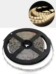 Светодиодная лента SMD 3528, 300 Led, IP33, 24V, Standart, теплый белый 3000K