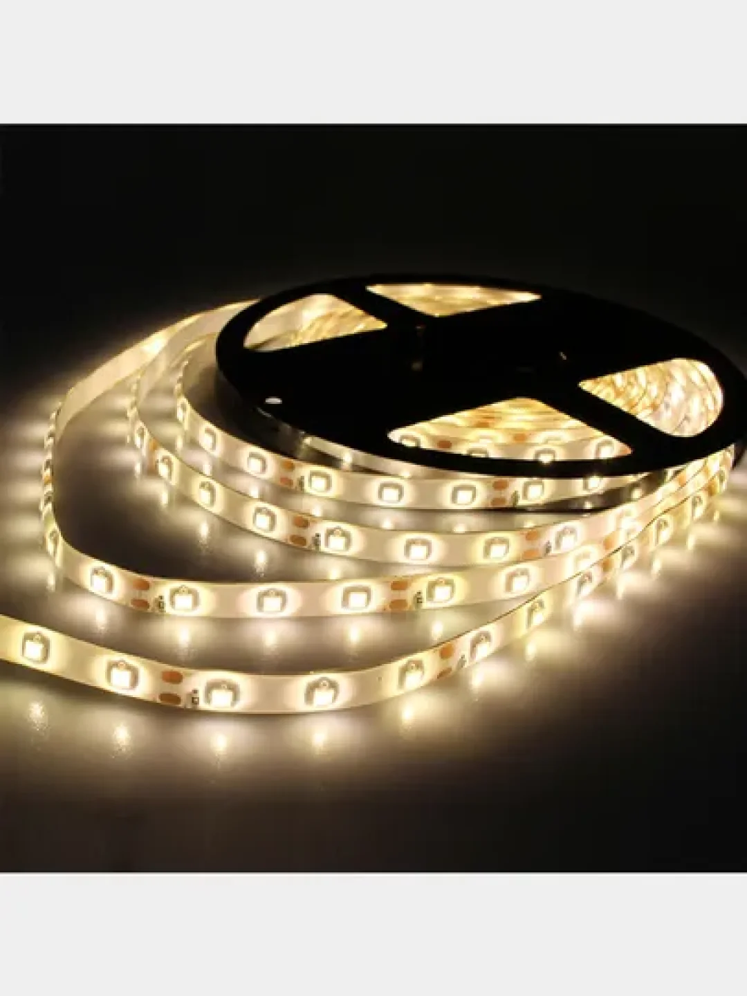 Светодиодная лента SMD 3528, 300 Led, IP33, 24V, Standart, теплый белый 3000K