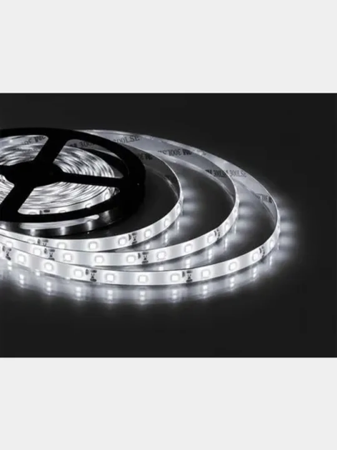 Светодиодная лента SMD 3528, 300 Led, IP33, 24V, Standart, белый, 6000K