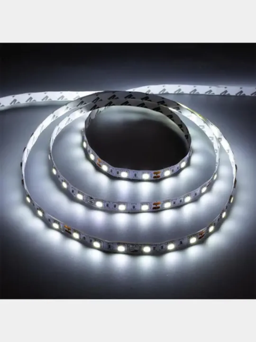 Светодиодная лента SMD 3528, 300 Led, IP33, 24V, Standart, белый, 6000K