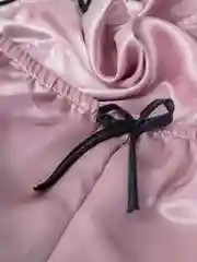 Конфетный пижама женская, топ и шорты, домашняя одежда, шелковое белье, комплект для сна