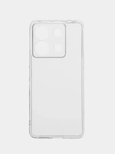 Чехол Xiaomi Redmi Note 13 Pro 5G / Сяоми Редми Нот 13 Про 5G, прозрачный, силиконовый