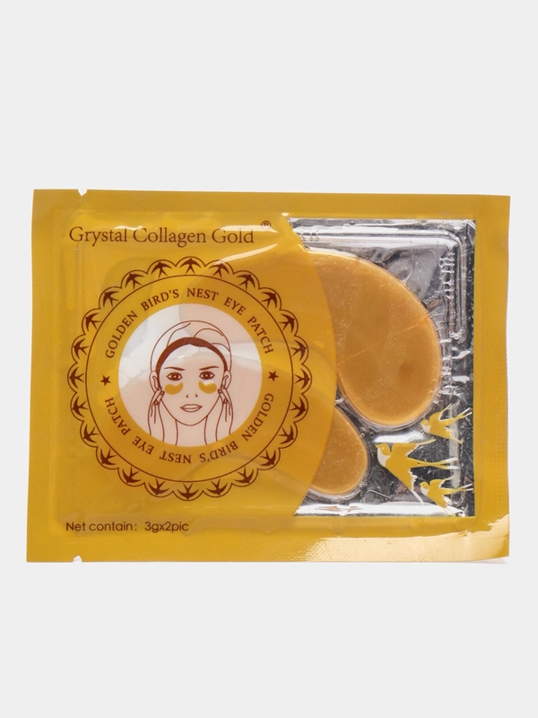 Гидрогелевые патчи для глаз Crystal Collagen Gold