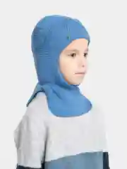 Синий шлем детский утепленный