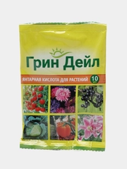Янтарная кислота удобрение для рассады растений орхидей 10 мл