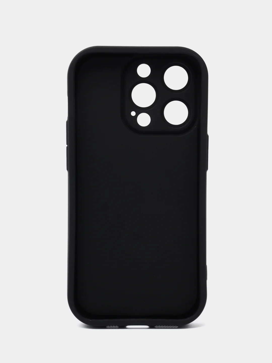 Черный чехол для iPhone (Айфон) 14, 14 Pro, 15, 15 Pro