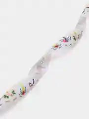 Лайм лента репсовая с рисунком 2.5см(2м)