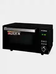 Микроволновая печь Hyundai HYM-D2073, 800 Вт, 23 л, черный, хром