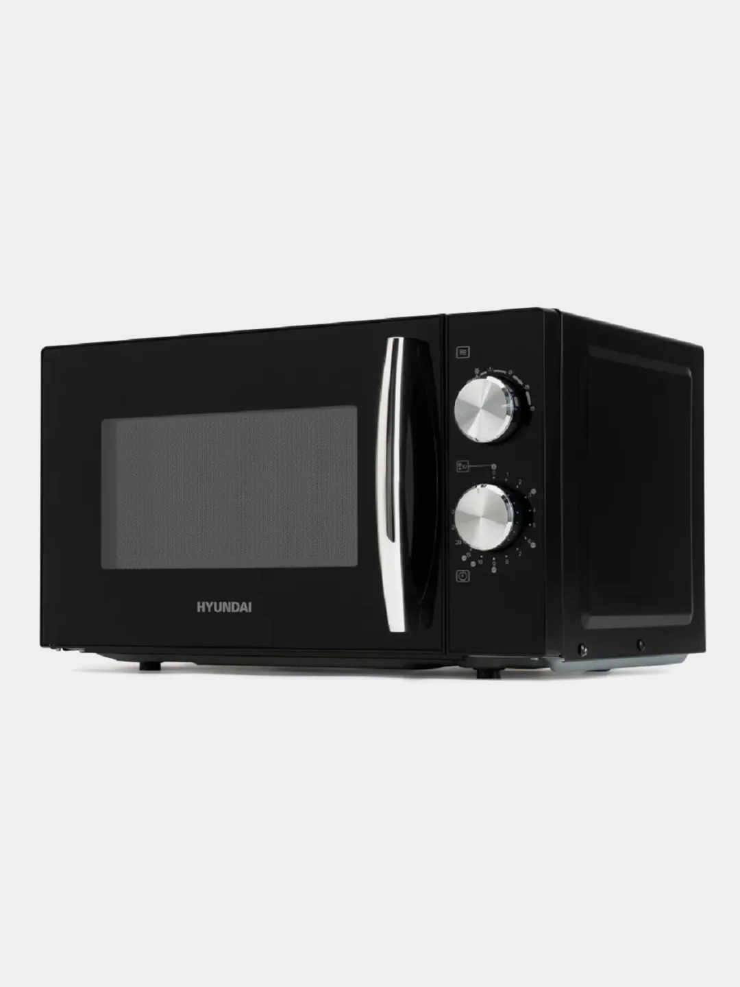 Микроволновая печь Hyundai HYM-M2050, 700 Вт, 20 л, черный, хром