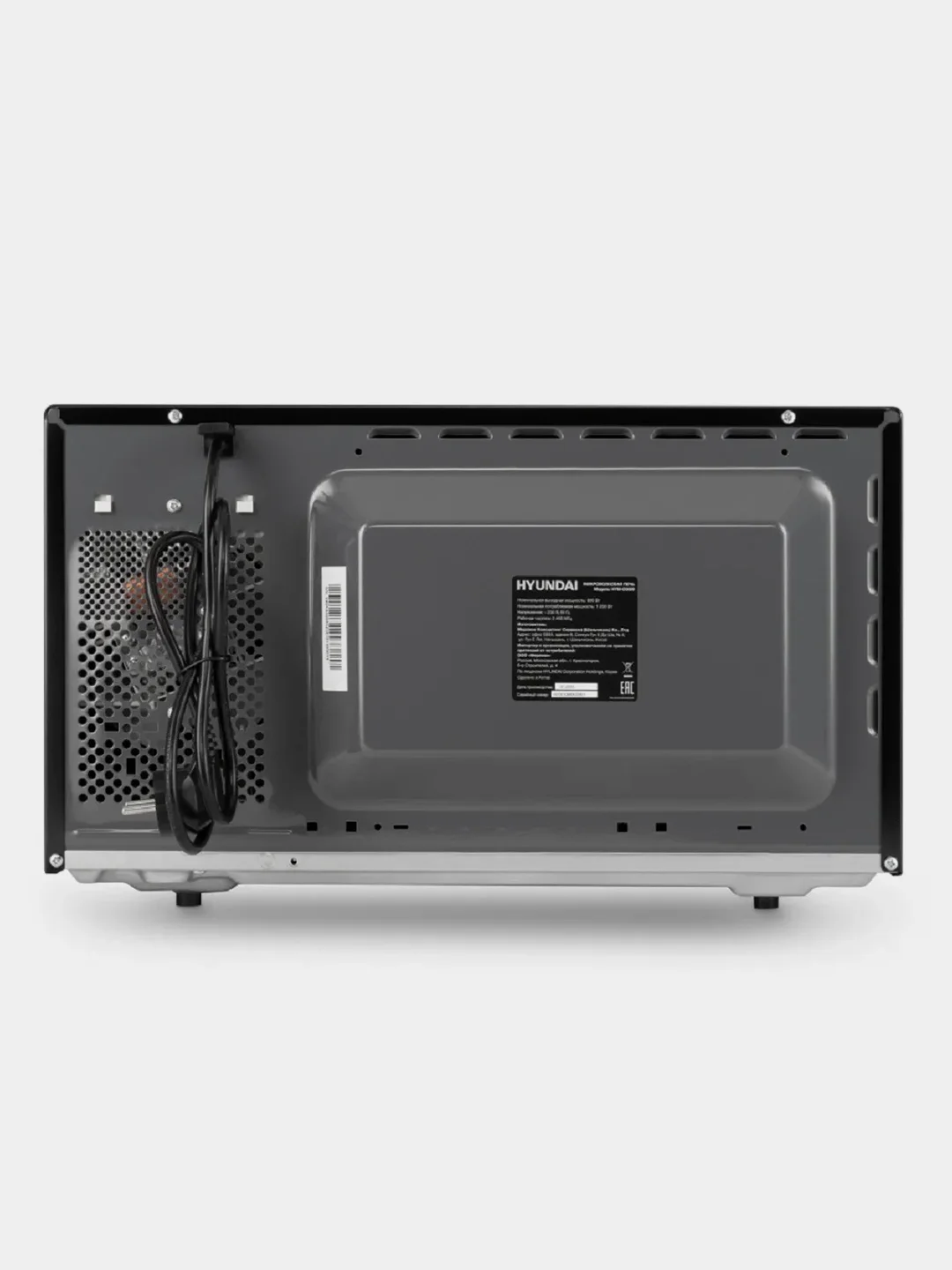 Микроволновая печь Hyundai HYM-D3009, 800Вт, 23 л, нержавеющая сталь