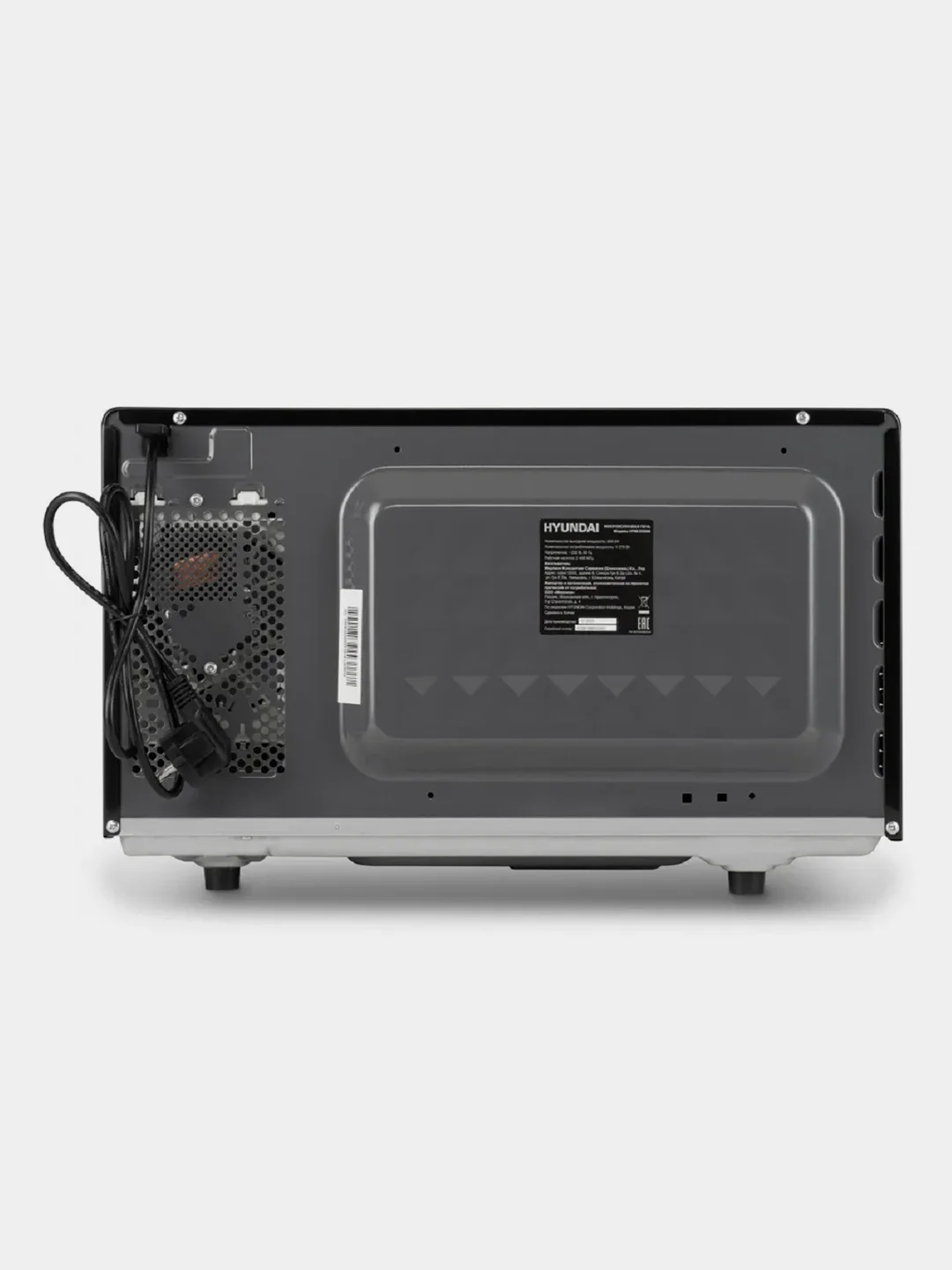 Микроволновая печь Hyundai HYM-D3008, 800Вт, 23 л, черный