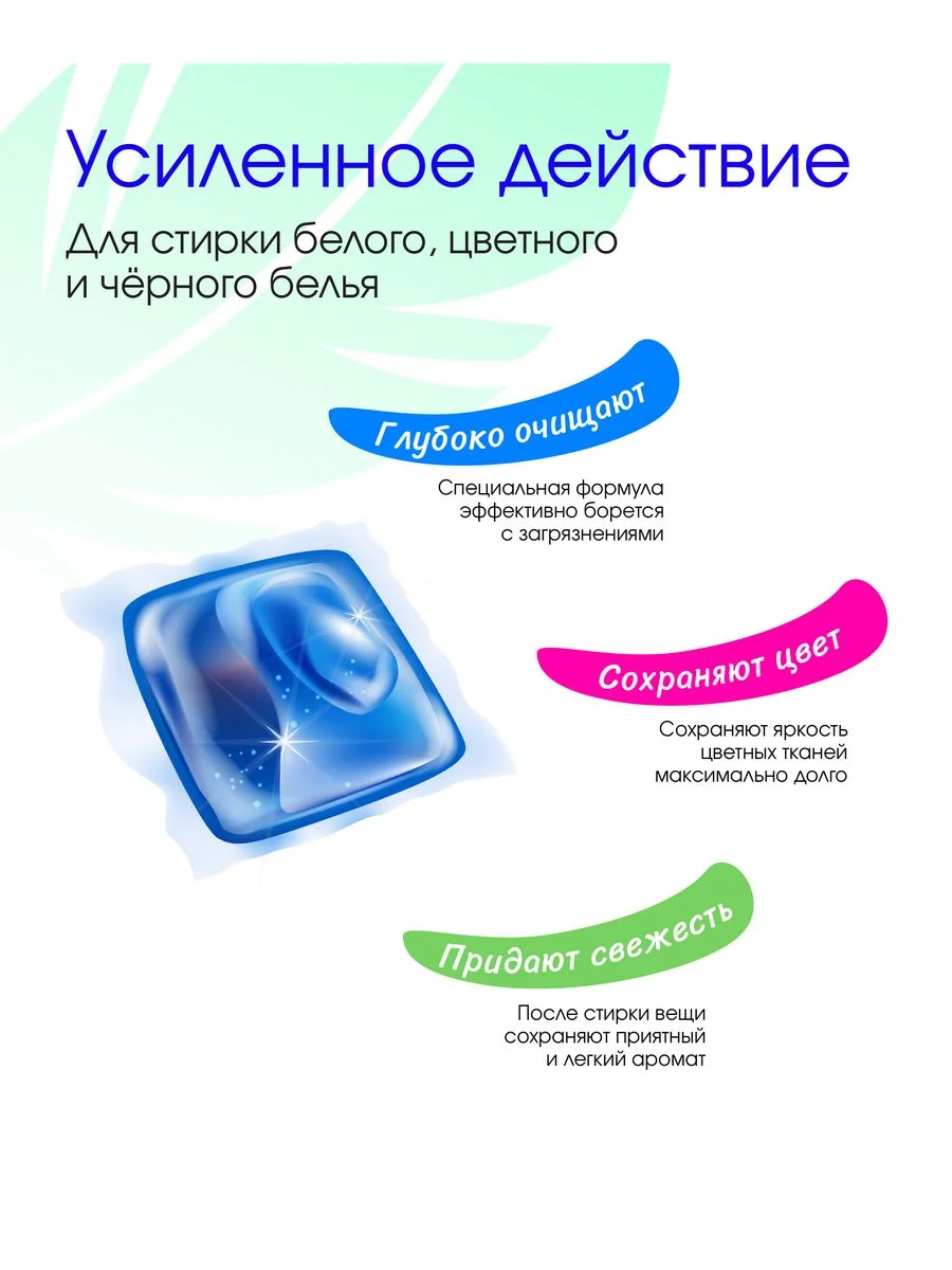Капсулы для стирки универсальные, 100 шт, Linyun (Линьюн)