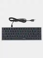 Клавиатура Acer OKW302, USB, серебристый